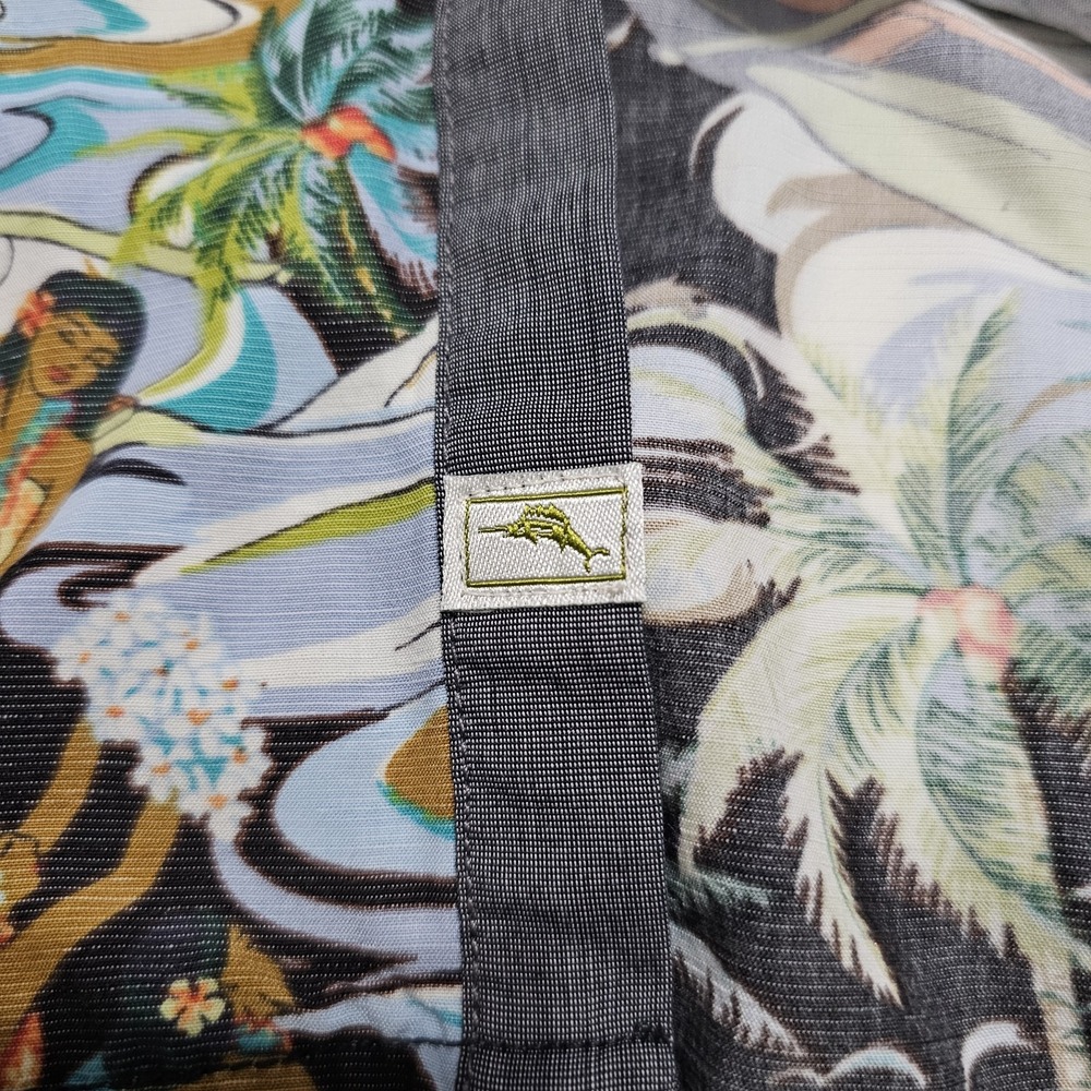 Tommy Bahama Coconut Point Shirt Mens M Hawaiian Aloha Surfboard Pineapple - Picture 5 of 11